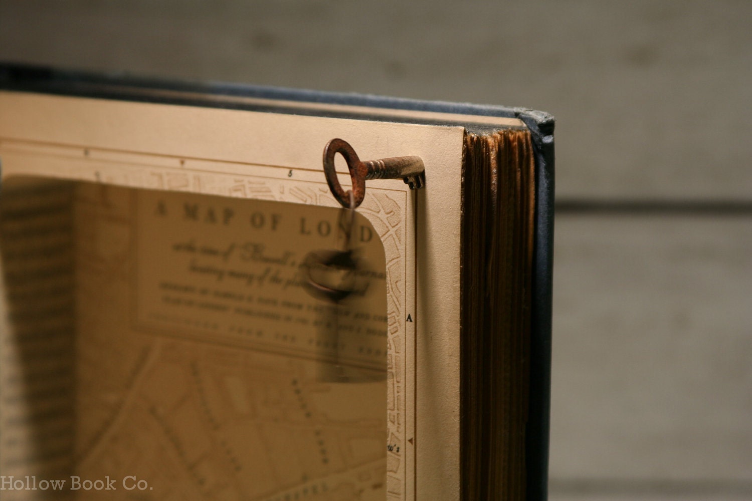 Vintage Hollow Book Safe - Boswell's London Journal 1762-1763