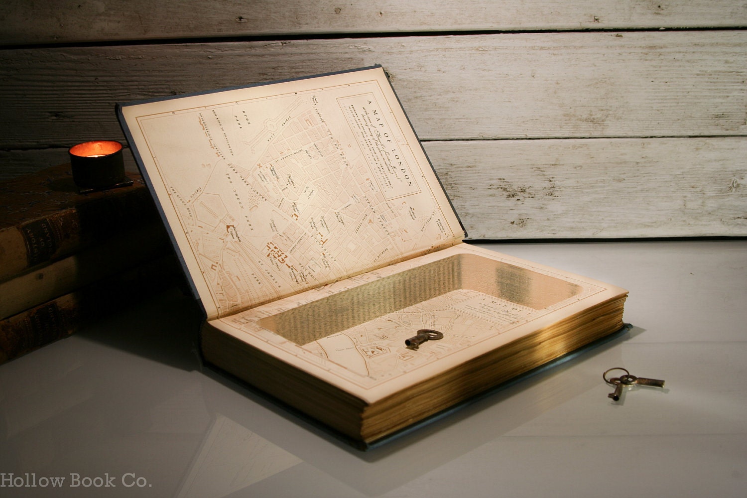 Vintage Hollow Book Safe - Boswell's London Journal 1762-1763