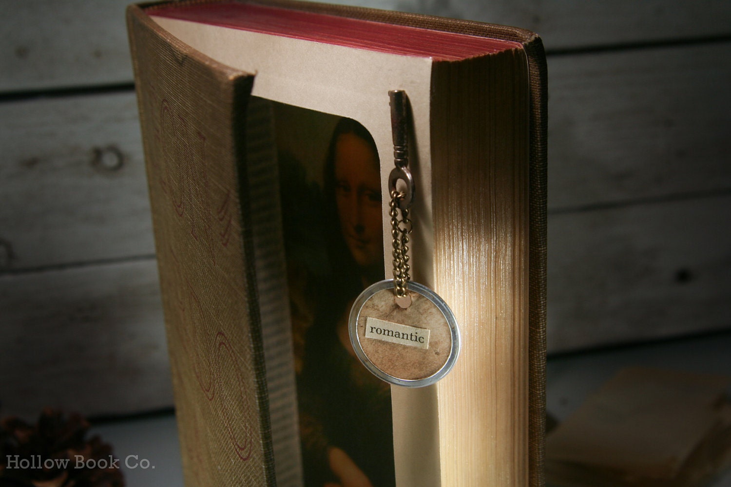 Hollow Book Safe - MONA LISA by Leonardo Da Vinci
