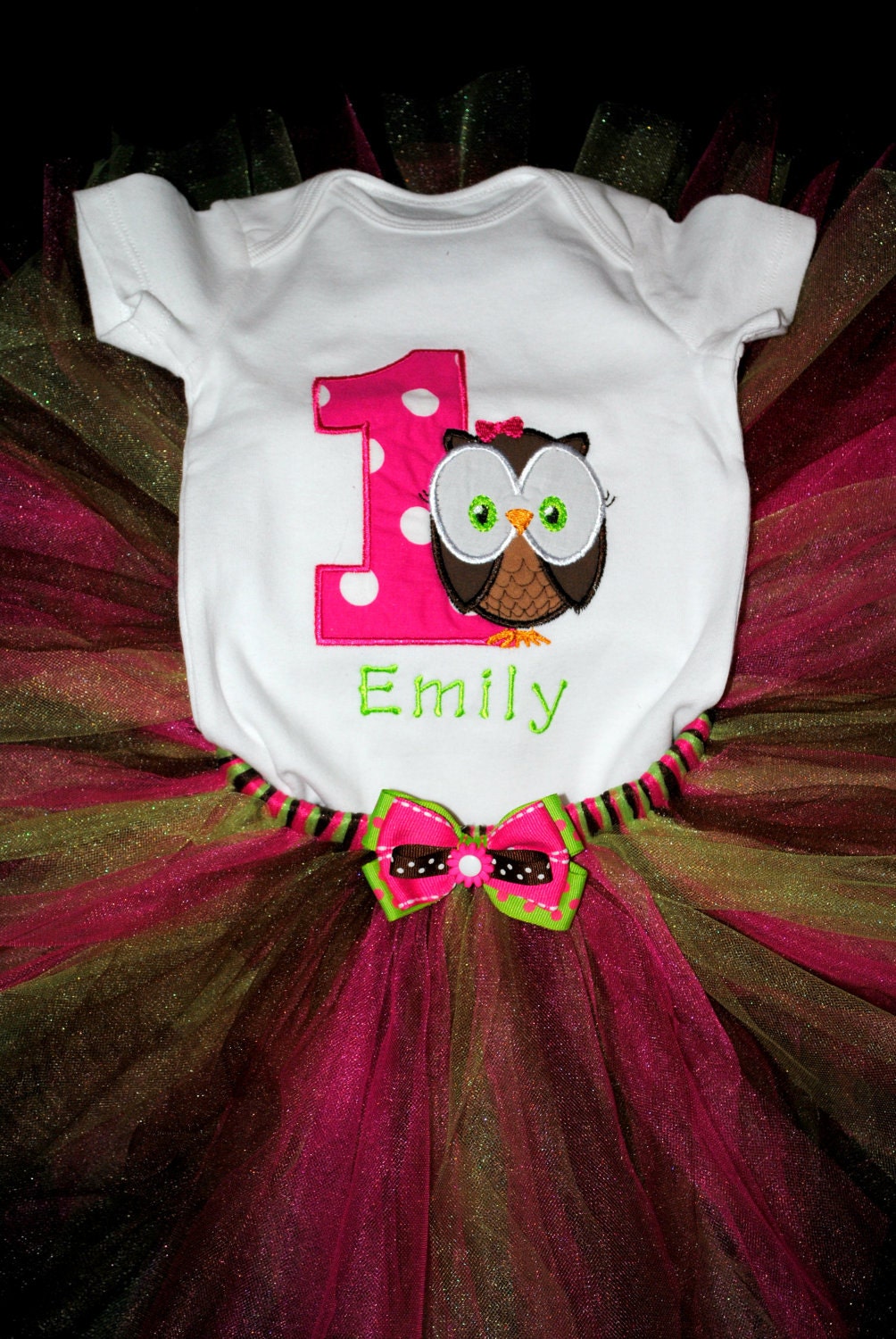 Owl Birthday Onesie or Tshirt
