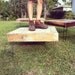 Reclaimed Barnwood Wood Coffee Table with steel hairpin legs-Upcycled and modern-upcycled recycled