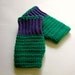 Power Wristies. Hulk Inspired Wristwarmers. Superhero Fingerless Gloves. Crochet Avengers Marvel Comics Accessory. Cosplay.