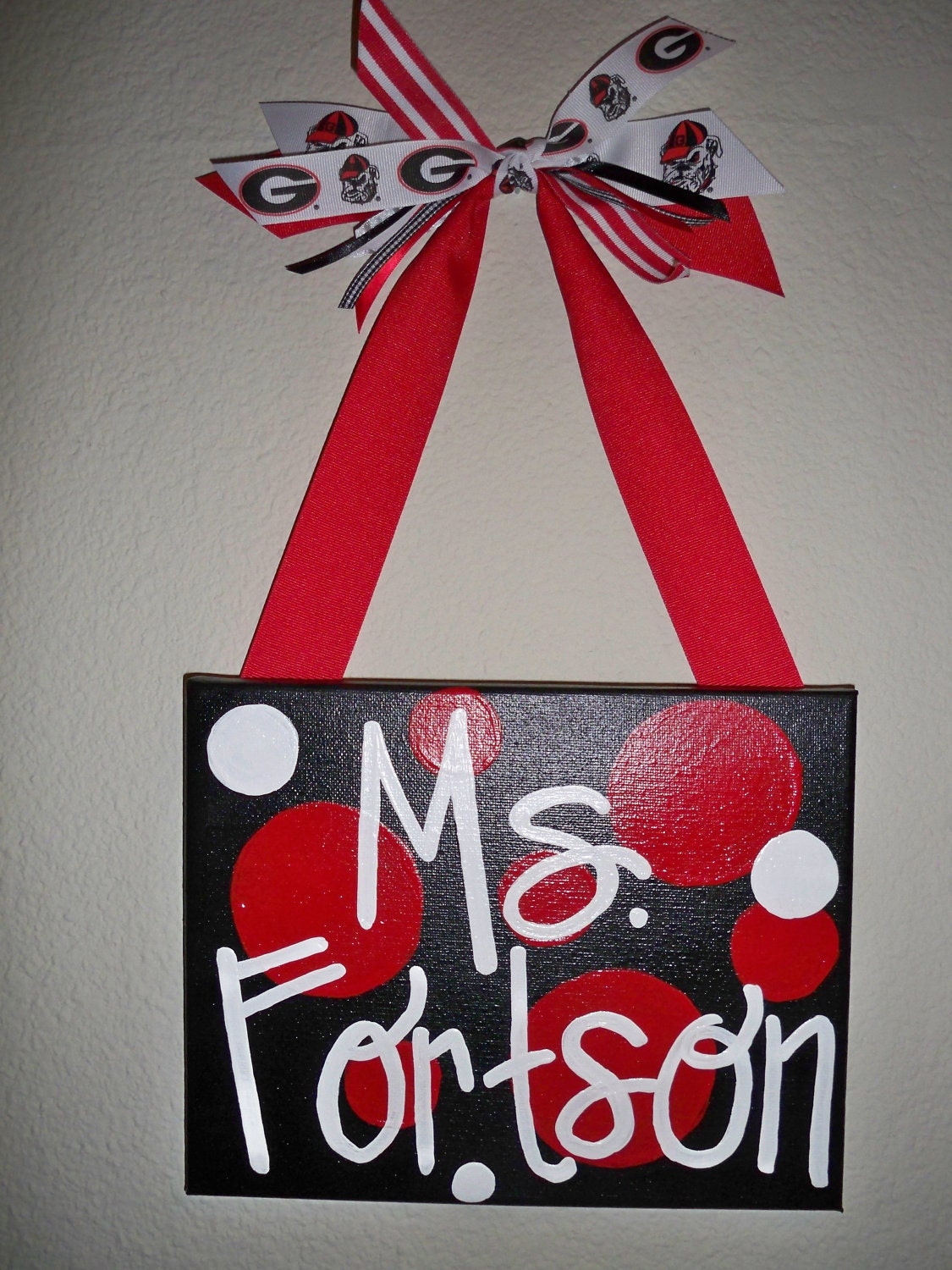 Georgia Classroom Sign