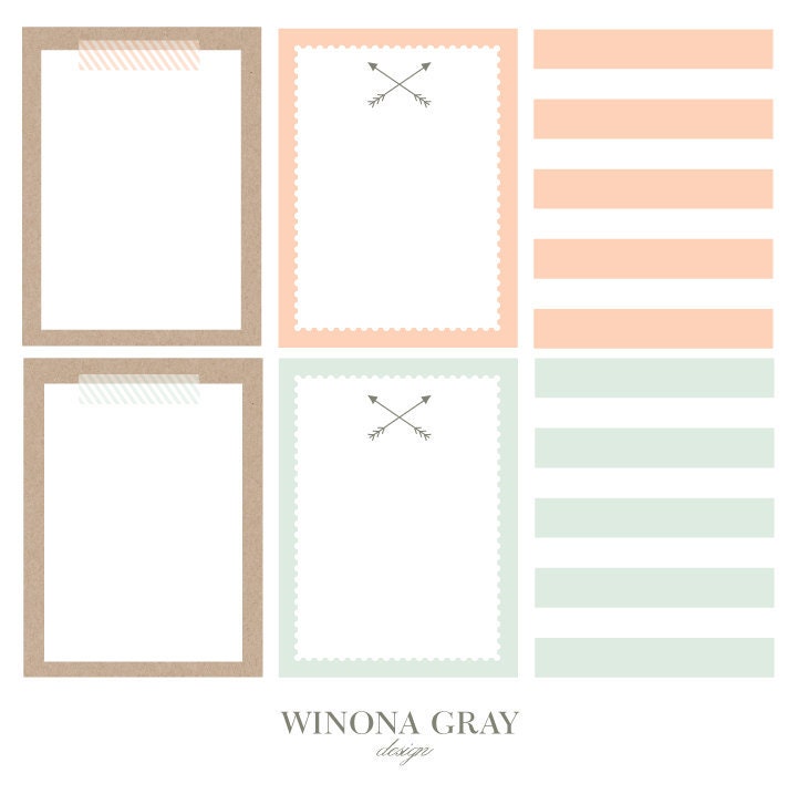 Romantic Journaling Cards