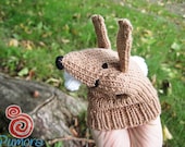 handpuppet "Rabbit" knitting pattern PDF