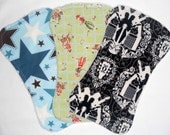 Burp Cloth Set of 3 Stars, Cowboys and Rock and Roll