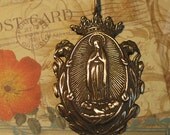 Our Lady of Guadalupe Bronze Religious Medal