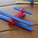 Clothespin Airplane Kids Craft Kit - Makes 4 planes