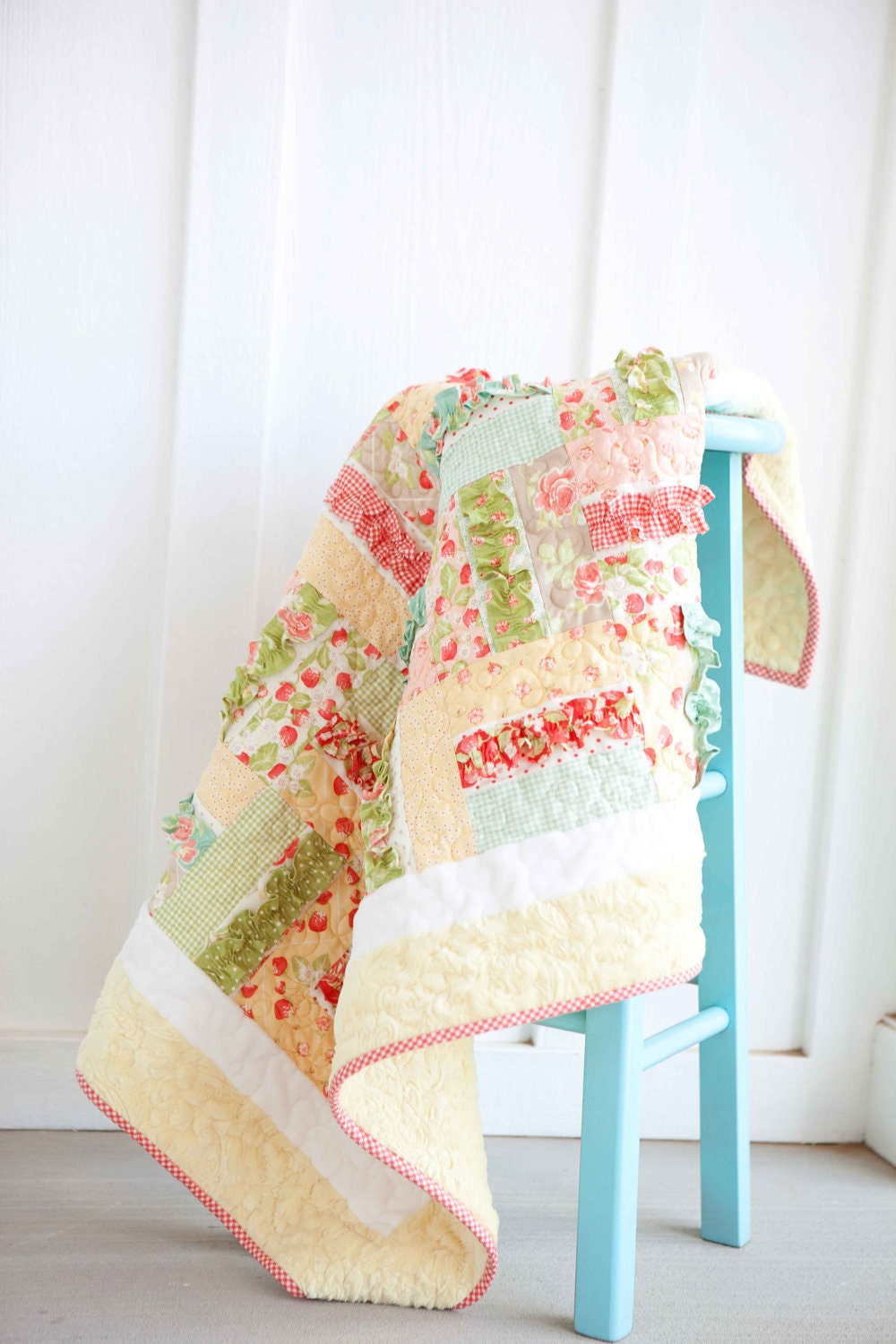 A Soft Place To Land Baby Quilt