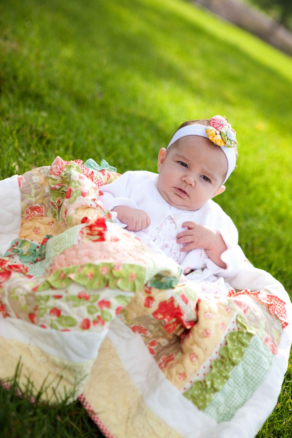A Soft Place To Land Baby Quilt