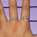 Wire Love Ring - Adjustable Fits Most Size - Fine Silver Plated Copper Wire