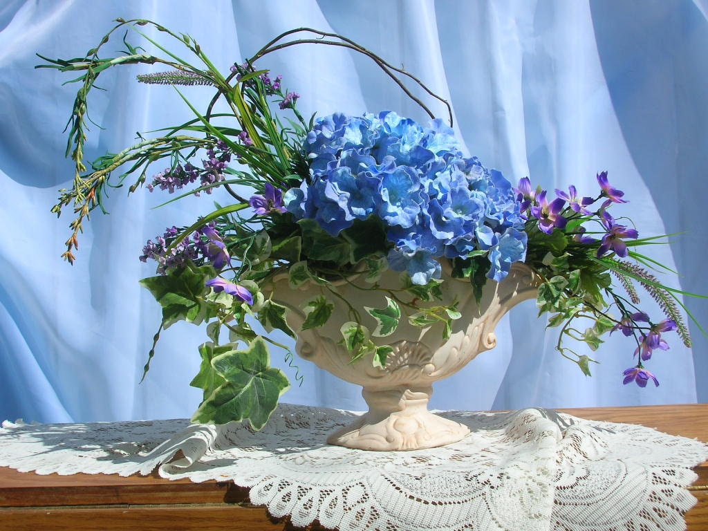 Blue Hydrangea Elegance