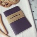 Greyish Pocket Notebook Handmade By Mossery