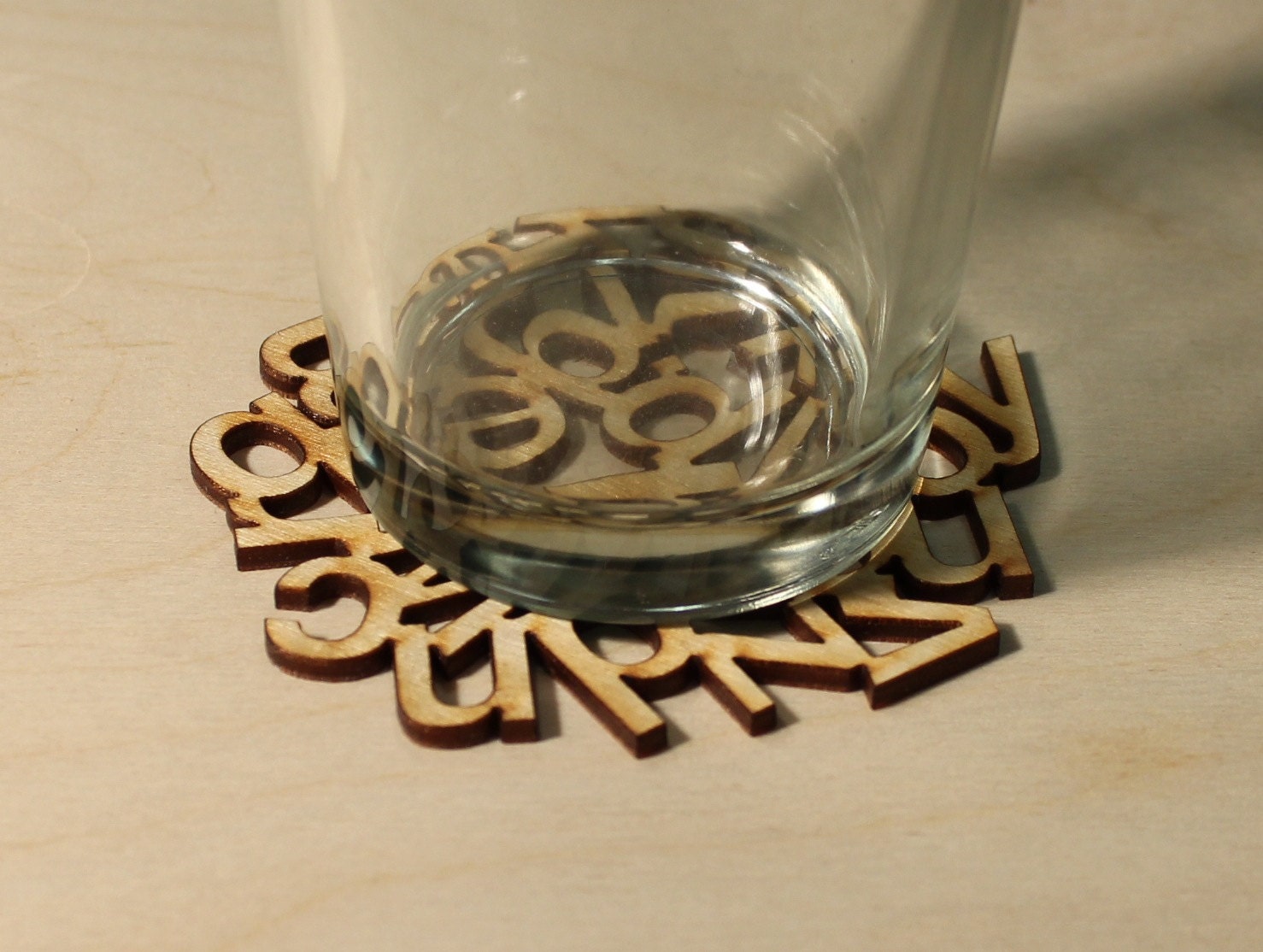Alphabet Coasters-Helvetica
