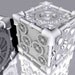 Dice (1 Die) - 3D printed, Steampunk Style, Bronze Finish