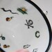 Rare Antique Petersyn Witch Fortune Cup c.1800s Leaf Reading Skull Snake Symbols Teacup