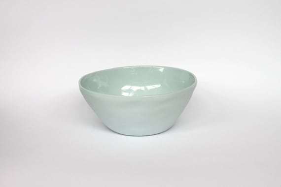 organic breakfast bowl - porcelain (glacier colour)