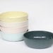 nesting bowl medium - porcelain (slate colour)