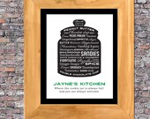 Cookie Jar Custom 8 x 10 Canvas