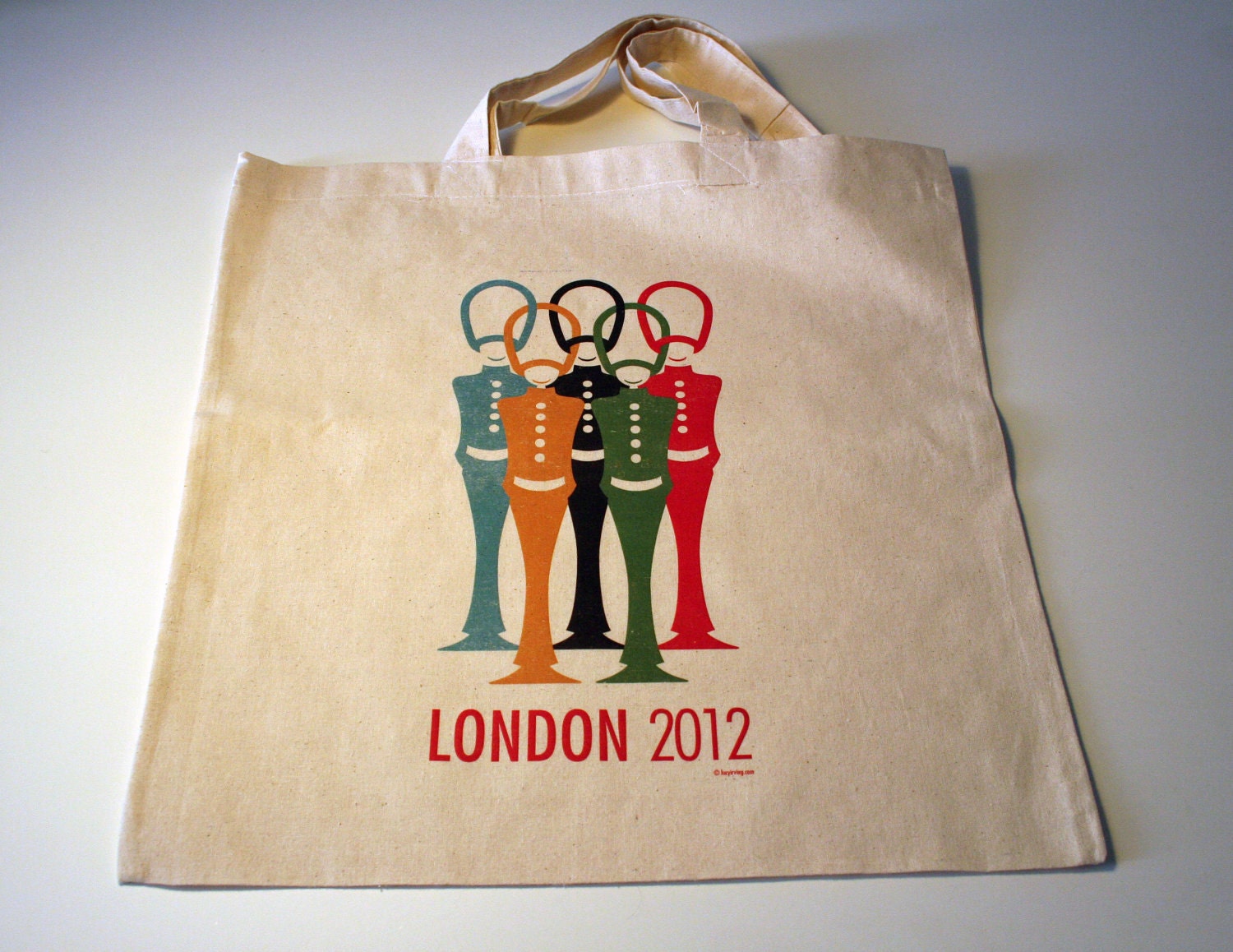 London Olympics 2012 Illustrated Canvas Bag