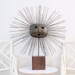 Huge Mid Century Bronze Sun Sculpture, Emaus