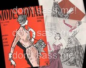 1950s Digital Download Vintage MODES ROYALE Pattern Catalog - 32 Pages Printable PDF