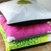 Garden Flowers Pillow Cover: Hot Pink Dahlia