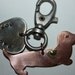 Doxie Love Dachshund Keychain