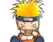 Chibi NARUTO from Naruto keychain / phone charm