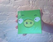 Green Pig Duct Tape Wallet
