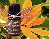 Nag Champa Perfume Oil: 5mL Bottle of Natural Hand Blended Perfume Oil