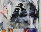 art // print // giclee // collage // "Fabulous (exclamation point)"