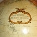 World Globe Lampshade,elegant, hand-crafted, vintage, (lamp NOT included) perfect for a living room, library, child's room, or travel theme
