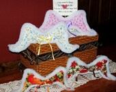 CHANGEABLE Angel Wings for Doll Wreath-Girls Doll Wreath-Spring Summer Wreath-Rustic Country Door Wreath-Primitive Wreath-Table Wreath
