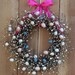 SCENTED Easter Wreath - Spring Wreath - Wreath - Easter Egg Wreath - Front Door Wreath - Door Wreath - Primitive Wreath - Rustic Wreath