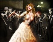 HERR DROSSELMEYER'S DOLL (Abney Park "Airship Pirates") Art Print 11"x14" by mandem