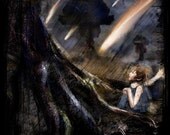 WHEN YOU TAME... (Abney Park "Airship Pirates") Art Print 12"x12" by mandem