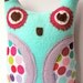 Purple Owl Plushie