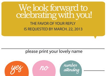 RSVP - Modern Balloon