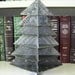Origami Christmas Tree  Decoration in Grey