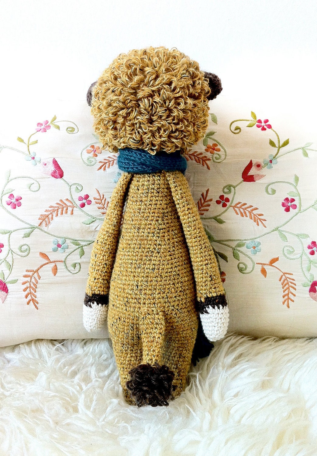 Crochet PATTERN Doll "LONI the lion" PDF