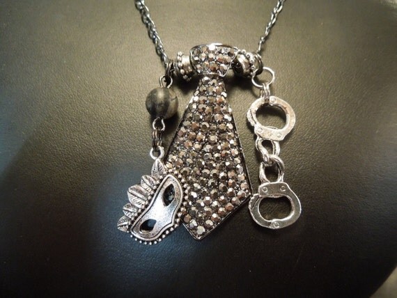 Fifty Shades of Grey Inspired Necklace