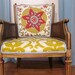 Naturally Rustic Colorful Chic Cane Chair on HOLD