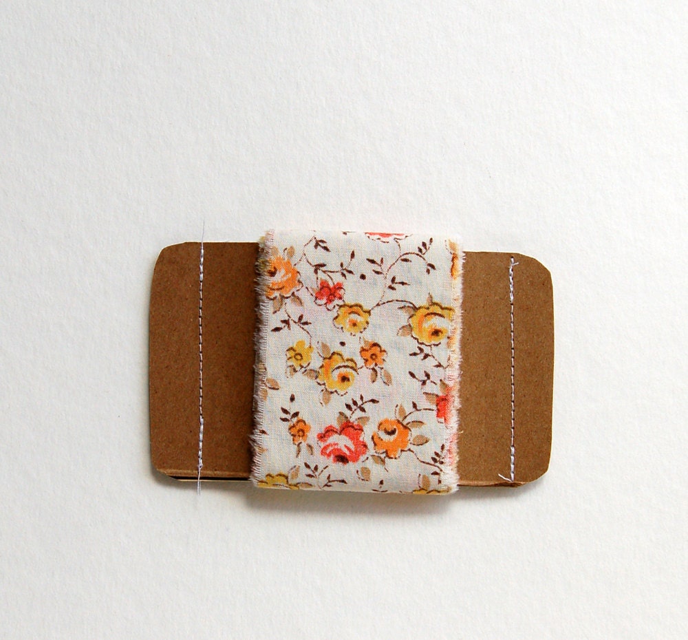 autumn fabric ribbon, garland supply, floral vintage linen, fall thanksgiving table giftbox, spring decor
