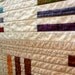 Modern Lap Quilt Geometric Stripes