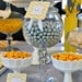 Bridal Shower Decor Package. Yellow & Gray Chevron Printable Baby Shower or Bridal Shower Decorations.