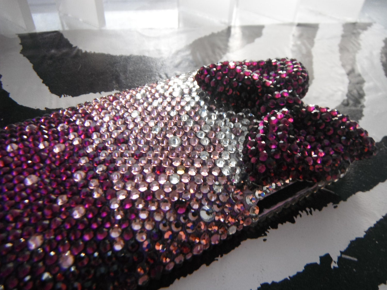 Swarovski 3G3GS i phone Gradiant color phonecase