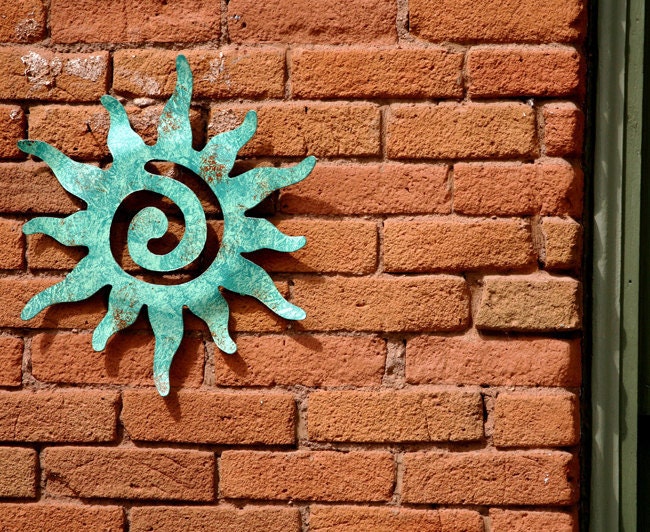 Sun Art Wall Hanging medium size, Garden Wall art