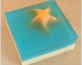 Surfer Girl Soap and Sugar Scrub Handmade Glycerin Soap