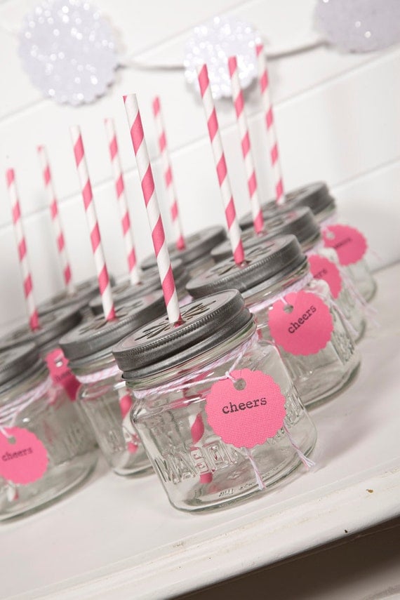 Bright Pink Party Drink Kit